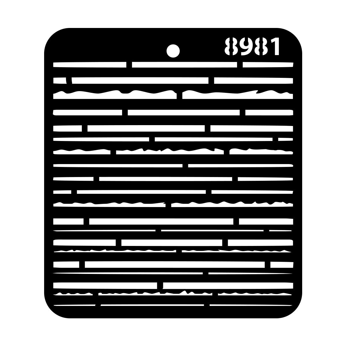 iCraft Multi-Surface Stencils - Perfect for Walls, DIY & Resin Art Projects | Reusable |Mini Stencil 4"x 4"-8981