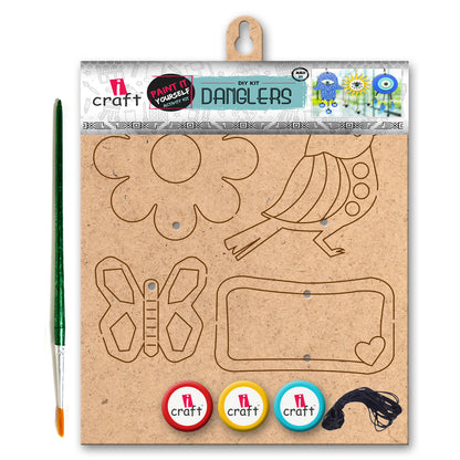 Paint Your Own Dangler Kit for Kids | DIY Hanging Decoration Craft Kit | WE 829