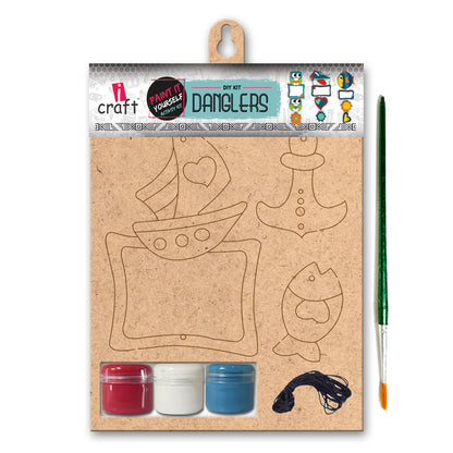 Paint Your Own Dangler Kit for Kids | DIY Hanging Decoration Craft Kit | WE 753