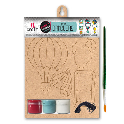 Paint Your Own Dangler Kit for Kids | DIY Hanging Decoration Craft Kit | WE 754