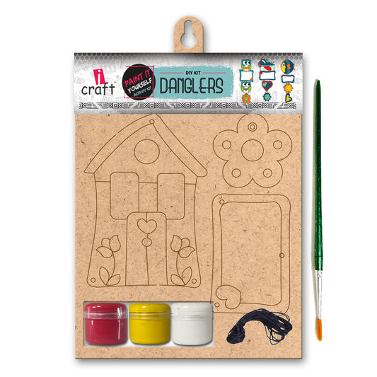 Paint Your Own Dangler Kit for Kids | DIY Hanging Decoration Craft Kit | WE 755