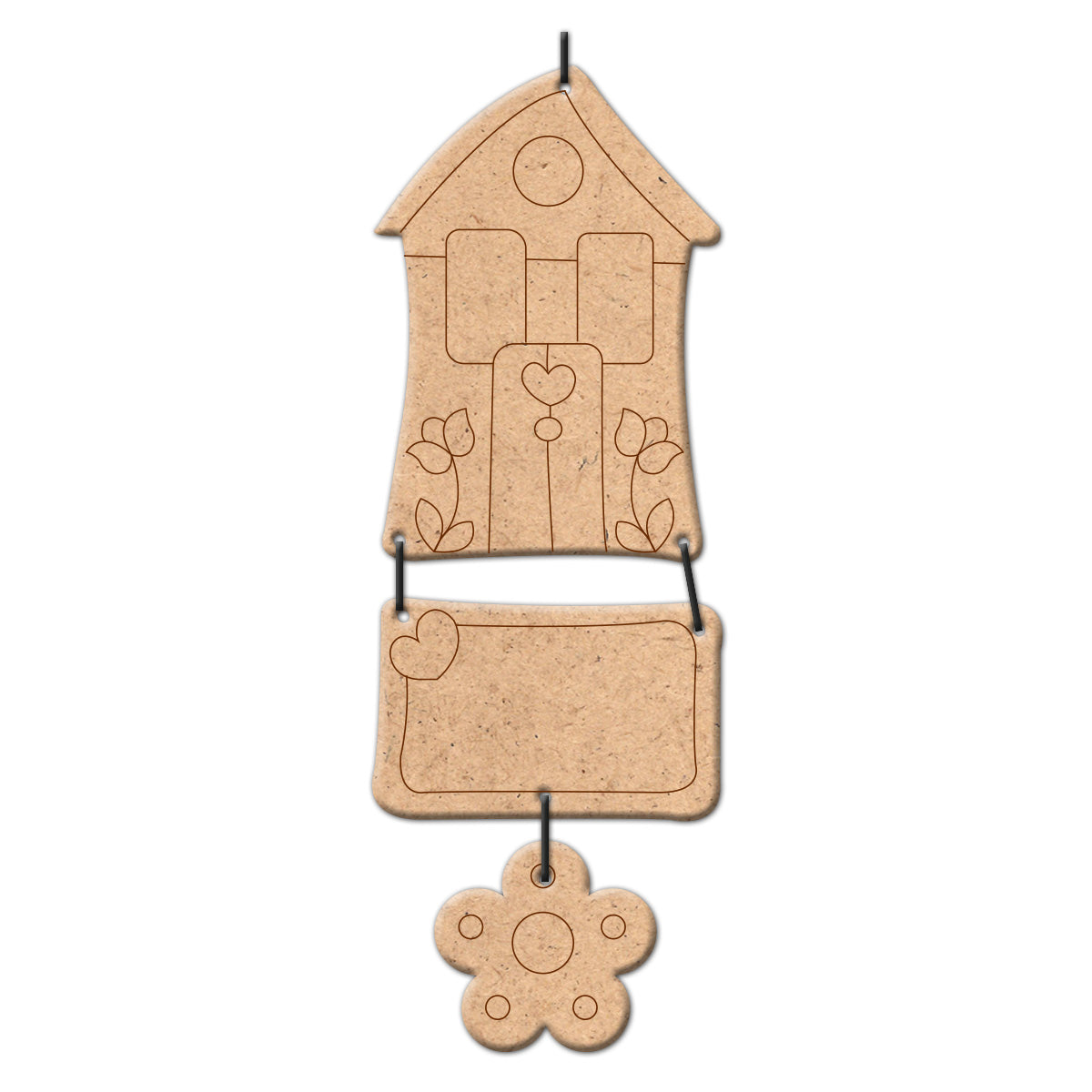 Paint Your Own Dangler Kit for Kids | DIY Hanging Decoration Craft Kit | WE 755