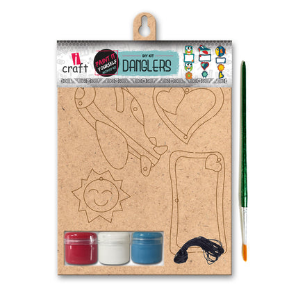 Paint Your Own Dangler Kit for Kids | DIY Hanging Decoration Craft Kit | WE 756