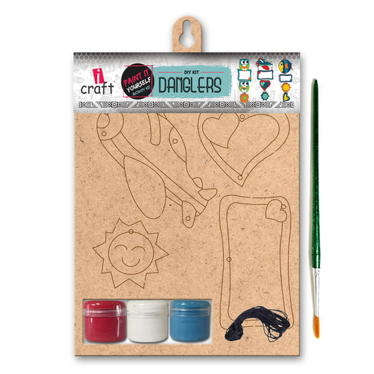 Paint Your Own Dangler Kit for Kids | DIY Hanging Decoration Craft Kit | WE 756