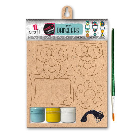 Paint Your Own Dangler Kit for Kids | DIY Hanging Decoration Craft Kit | WE 758