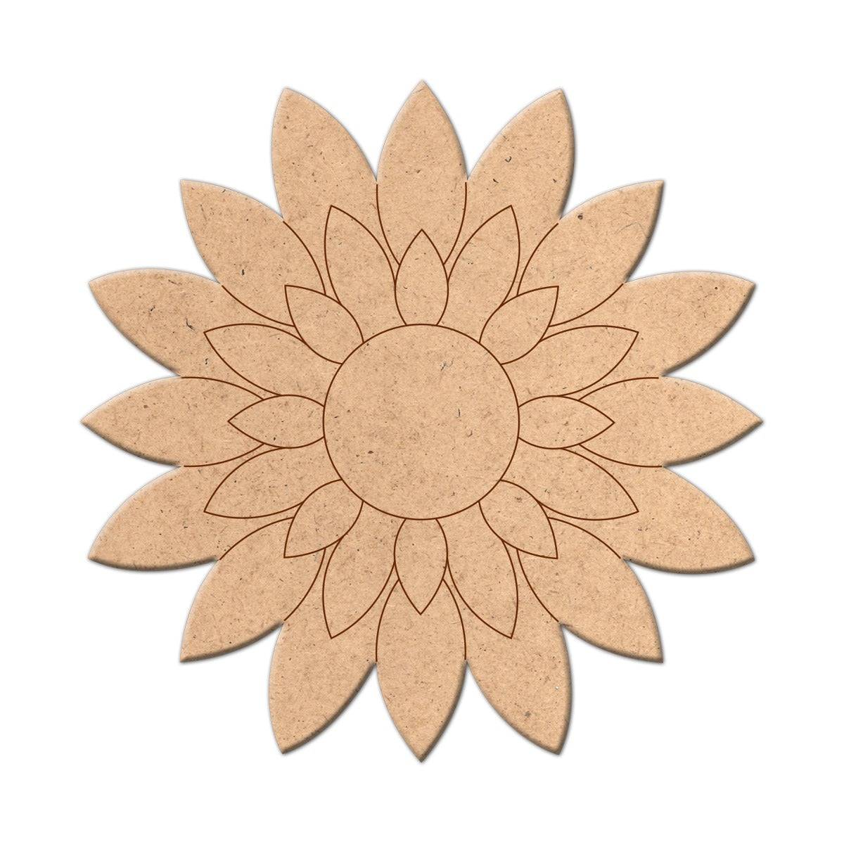 iCraft  Pre Marked MDF Base For Painting,Home Décor,Lippan Art,Wall Hanging And Many More