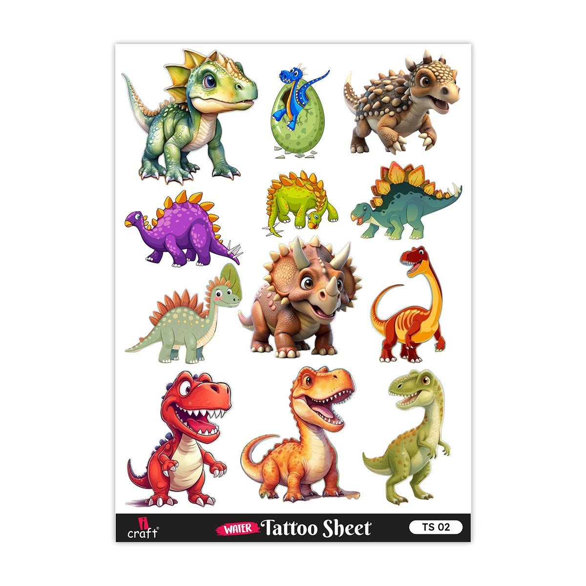 Water Transfer Temporary Tattoos