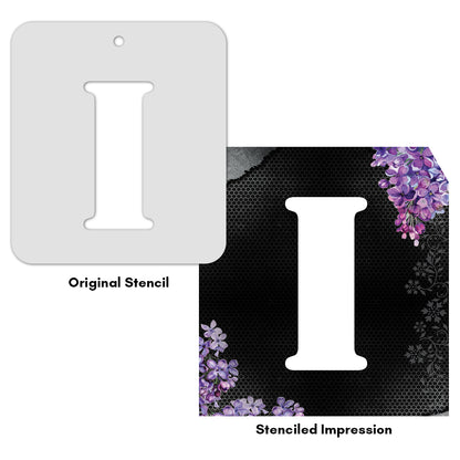 iCraft Alphabet Stencil 4" x 4" - ICS-9 (I)