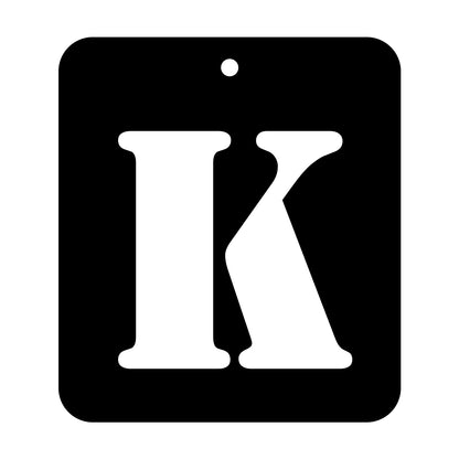 iCraft Alphabet Stencil 4" x 4" - ICS-11 (K)