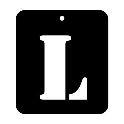 iCraft Alphabet Stencil 4" x 4" - ICS-12 (L)