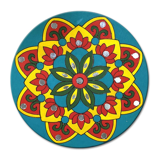 Mandala Art Painting Kit – 6" MDF Craft Kit for Kids & Adults – MMA 02