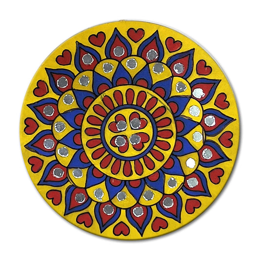 Mandala Art Painting Kit – 6" MDF Craft Kit for Kids & Adults – MMA 04