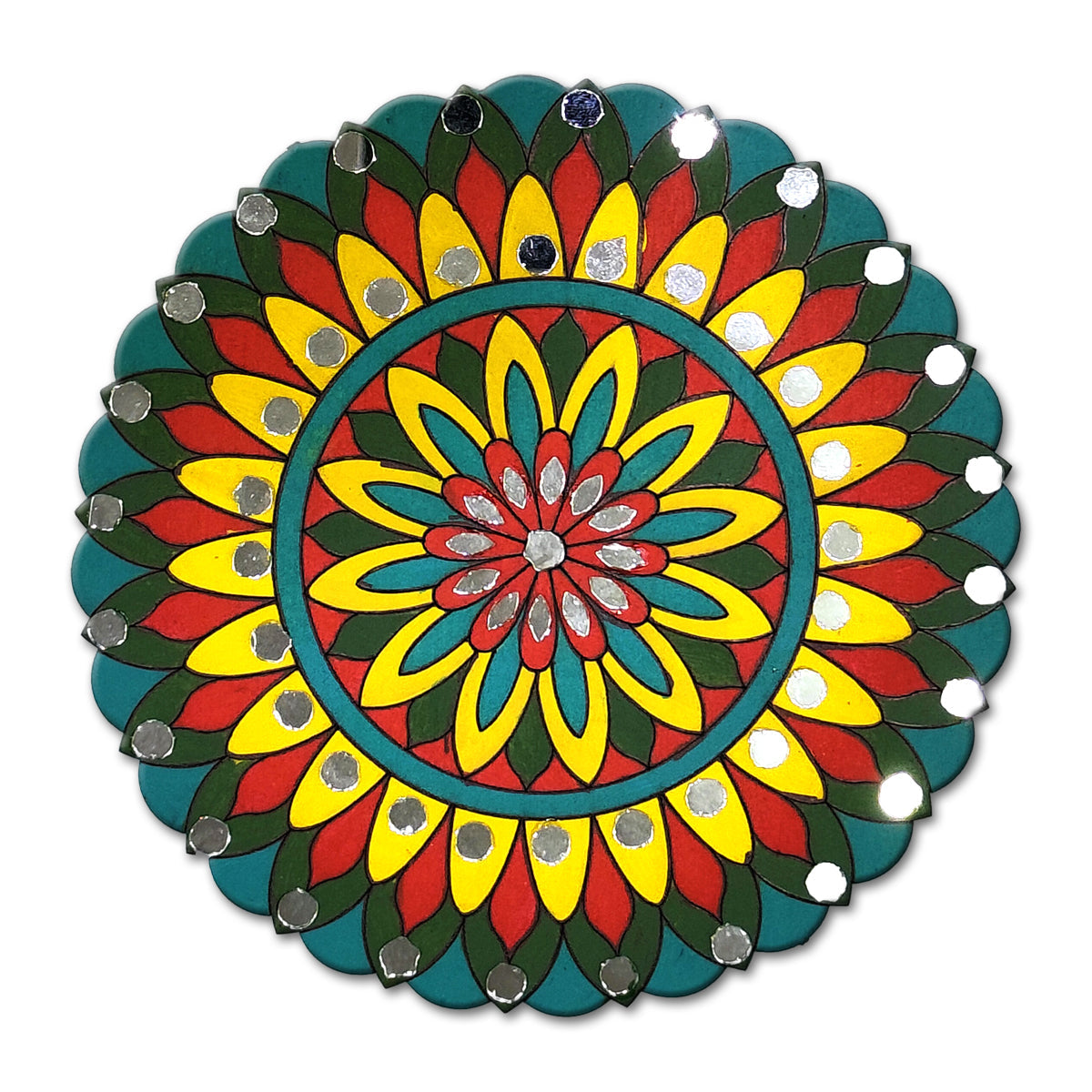 Mandala Art Painting Kit – 6" MDF Craft Kit for Kids & Adults – MMA 05