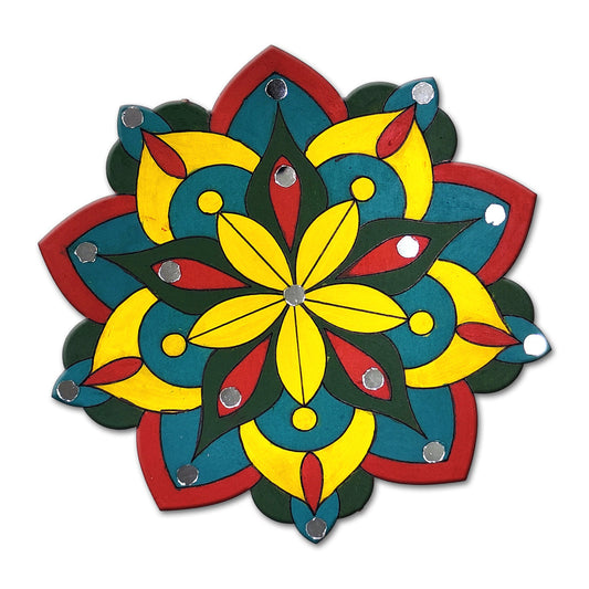 Mandala Art Painting Kit – 6" MDF Craft Kit for Kids & Adults – MMA 08