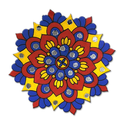 Mandala Art Painting Kit – 6" MDF Craft Kit for Kids & Adults – MMA 10