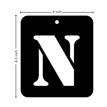 iCraft Alphabet Stencil 4" x 4" - ICS-14 (N)
