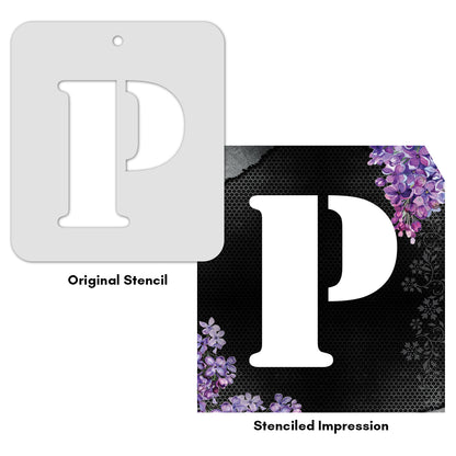 iCraft Alphabet Stencil 4" x 4" - ICS-16 (P)