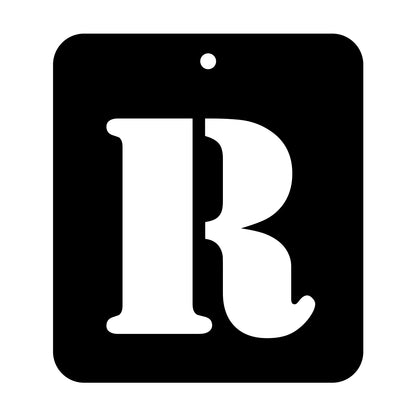 iCraft Alphabet Stencil 4" x 4" - ICS-18 (R)