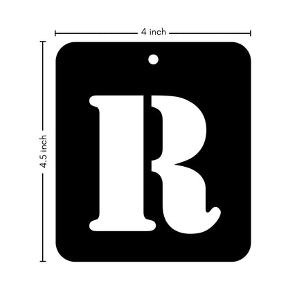 iCraft Alphabet Stencil 4" x 4" - ICS-18 (R)