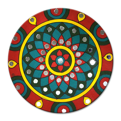 Mandala Art Painting Kit – 4" MDF Craft Kit for Kids & Adults – SMA 01