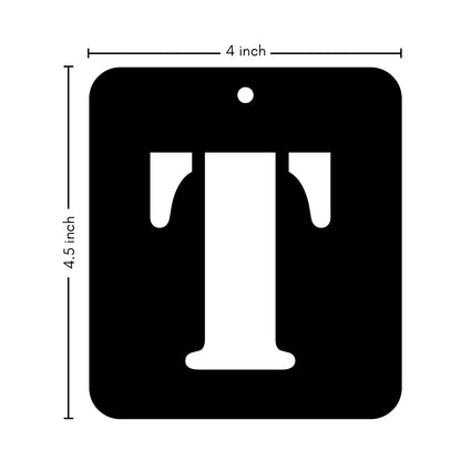 iCraft Alphabet Stencil 4" x 4" - ICS-19 (T)
