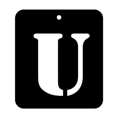 iCraft Alphabet Stencil 4" x 4" - ICS-21 (U)