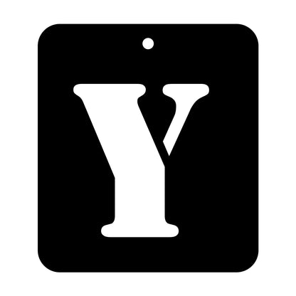 iCraft Alphabet Stencil 4" x 4" - ICS-25 (Y)