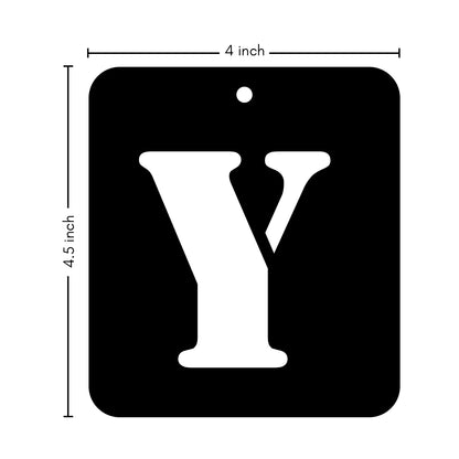 iCraft Alphabet Stencil 4" x 4" - ICS-25 (Y)