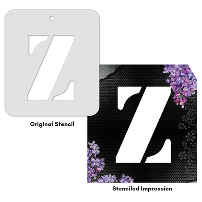 iCraft Alphabet Stencil 4" x 4" - ICS-26 (Z)